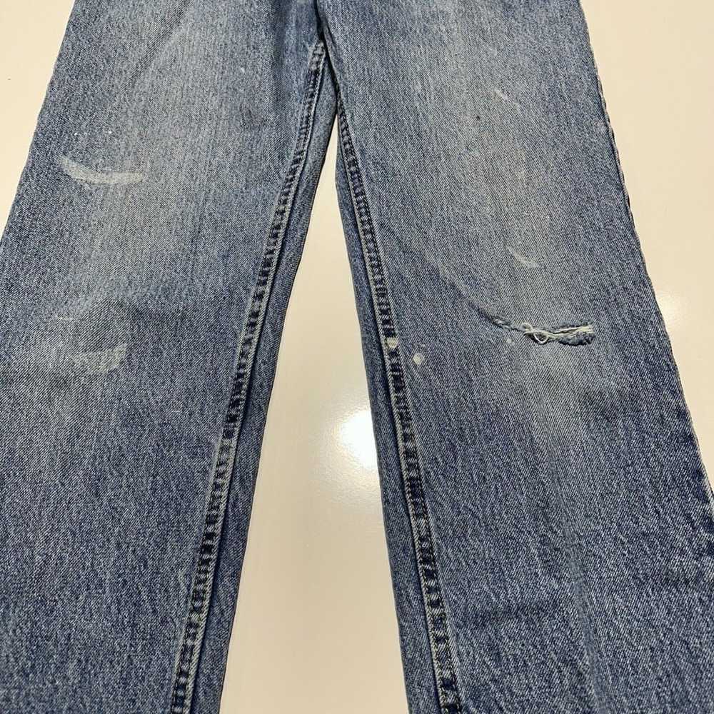 LEE Vintage Straight Leg Jeans Men’s 34 x 34 Blue… - image 5