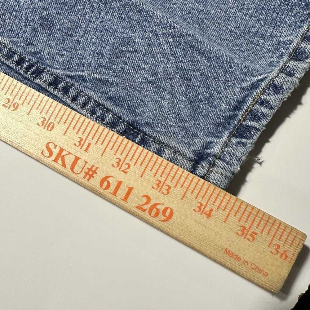 LEE Vintage Straight Leg Jeans Men’s 34 x 34 Blue… - image 9