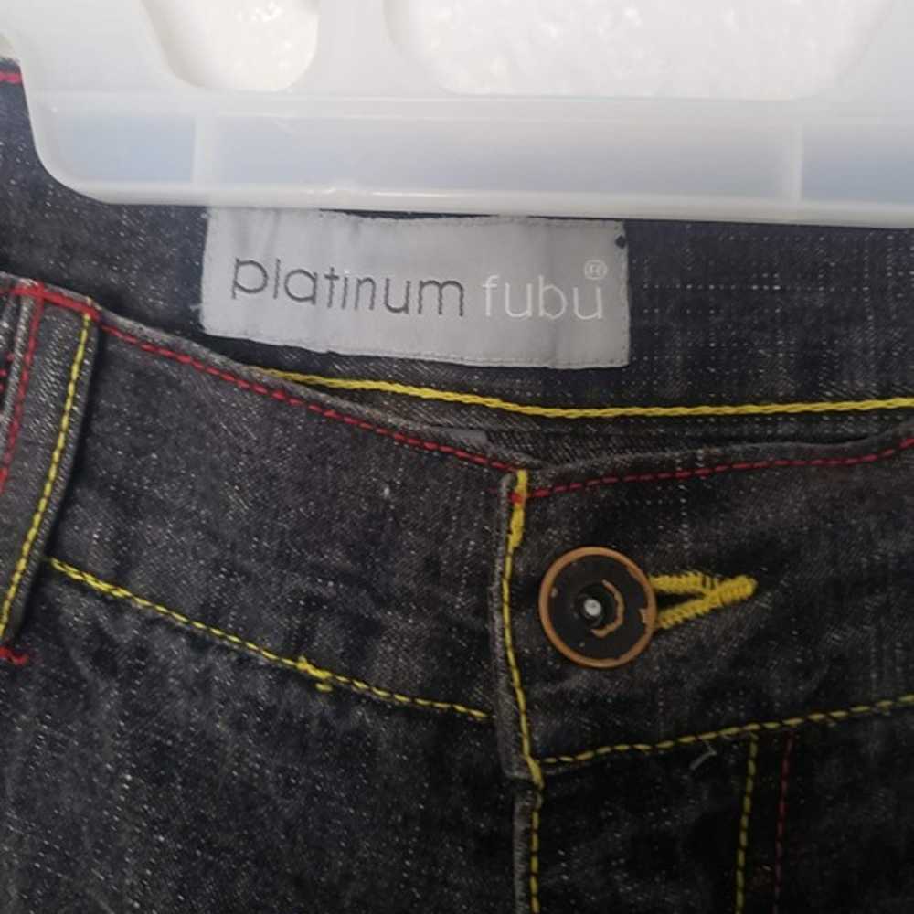Men's Platinum Fubu Jeans - Size 34 - image 2