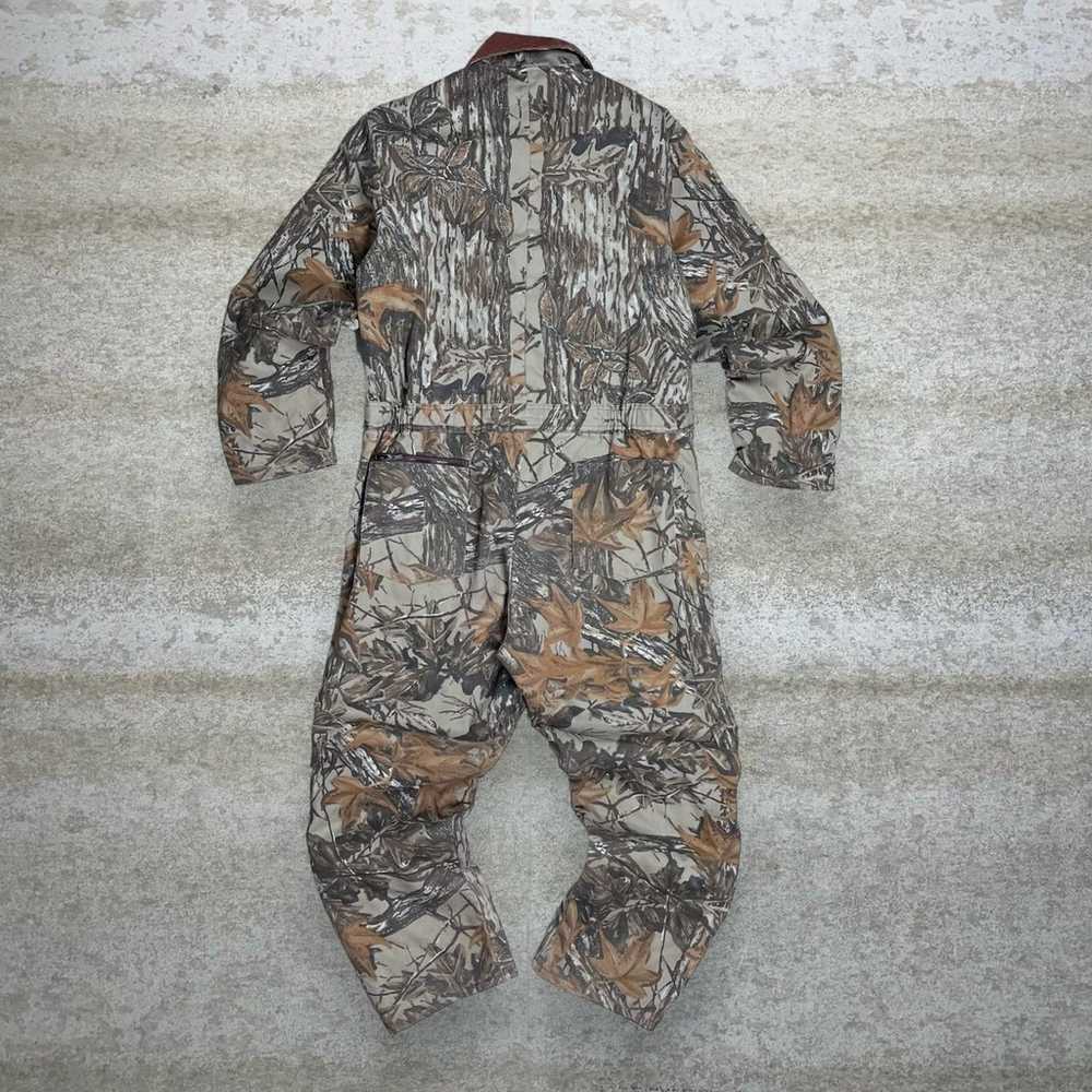 Vintage Real Tree Camo Coveralls Liberty Insulate… - image 2