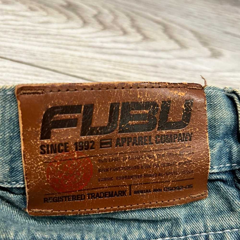 vintage 90s Platinum Fubu Jeans corduroy pockets … - image 11