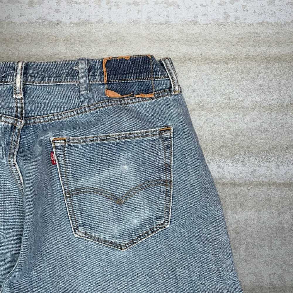 Vintage Levis 501 Straight Fit Jeans with Homemad… - image 3