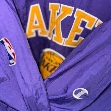 Vintage Lakers Champion Reverisble Pullover