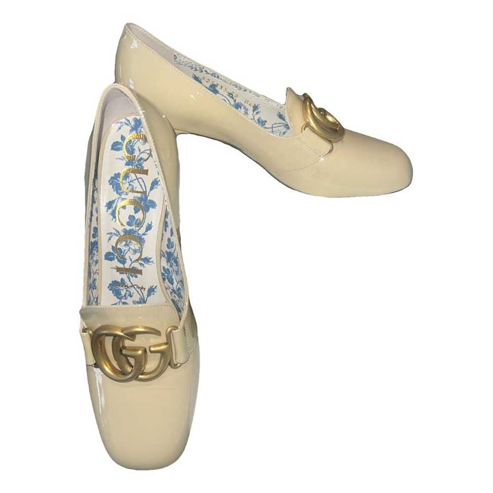 Gucci Malaga patent leather heels - image 1