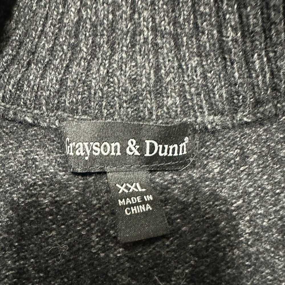 Grayson & Dunn Vintage Merino Wool 1/4 Zip Sweate… - image 2