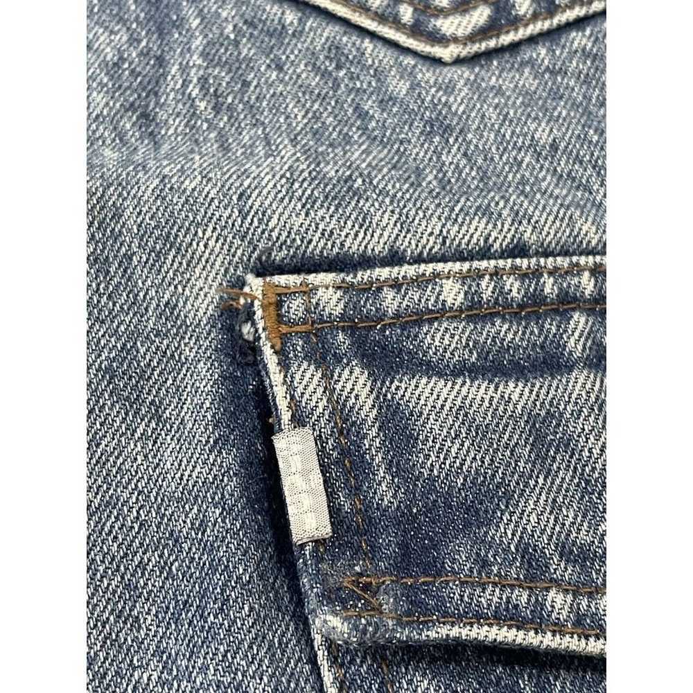 Vintage LEVIS Silver Tab Jacket Mens Medium Blue … - image 6