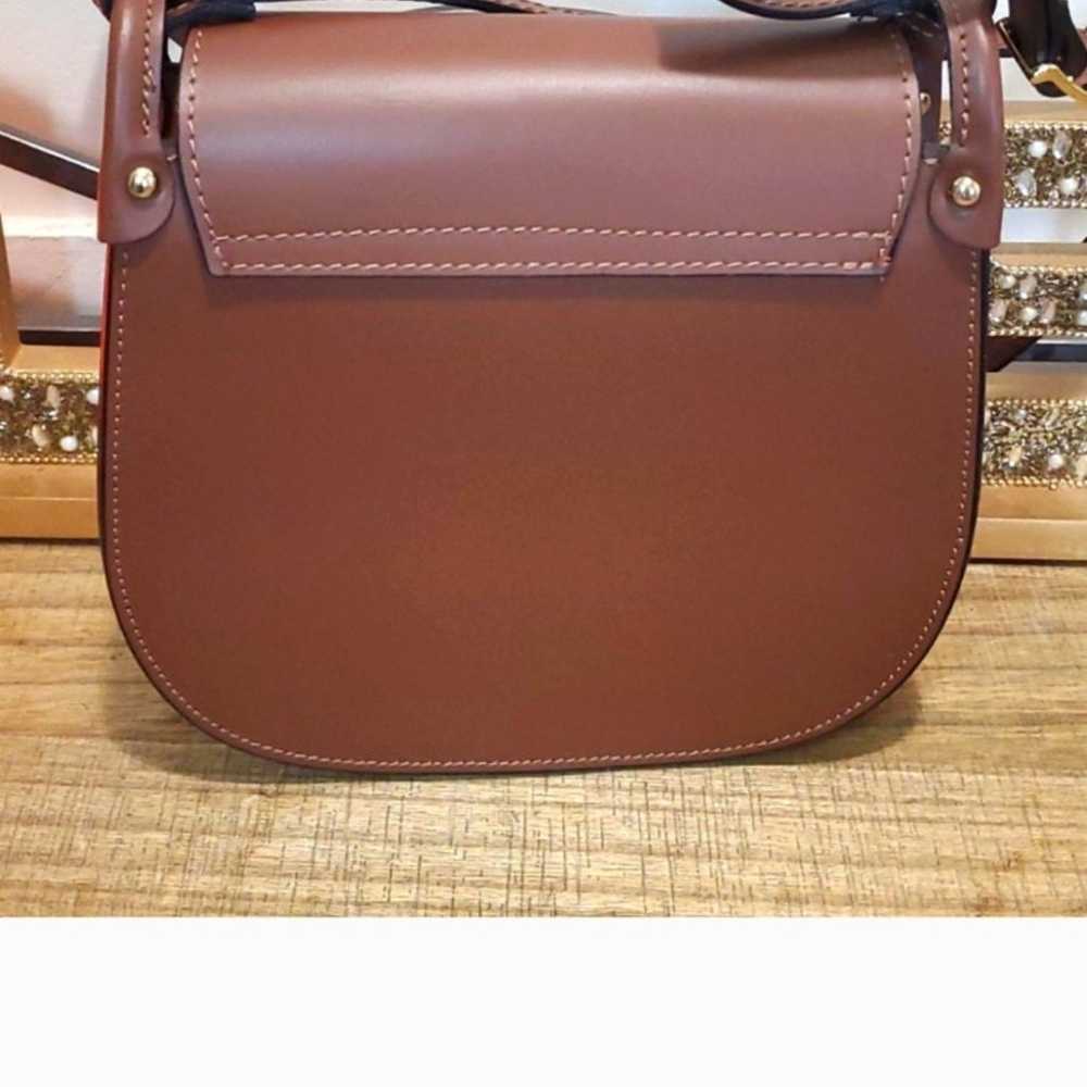 Florence Leather Brown Bag Borse in Pelle Made It… - image 6