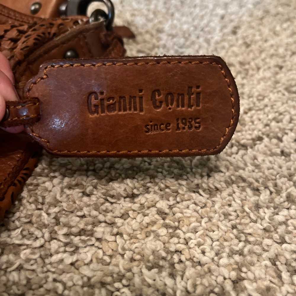 Gianni Conti Genuine Leather Made in Italy Should… - image 3