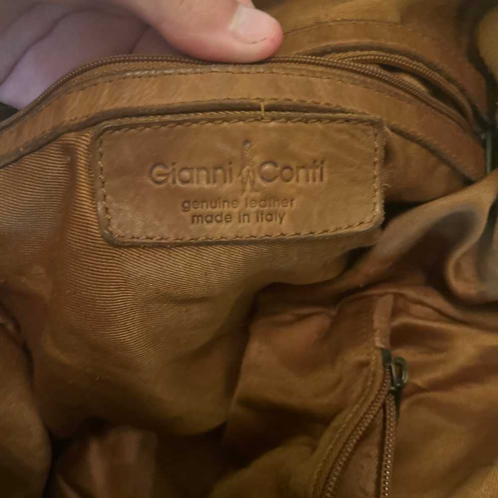 Gianni Conti Genuine Leather Made in Italy Should… - image 4