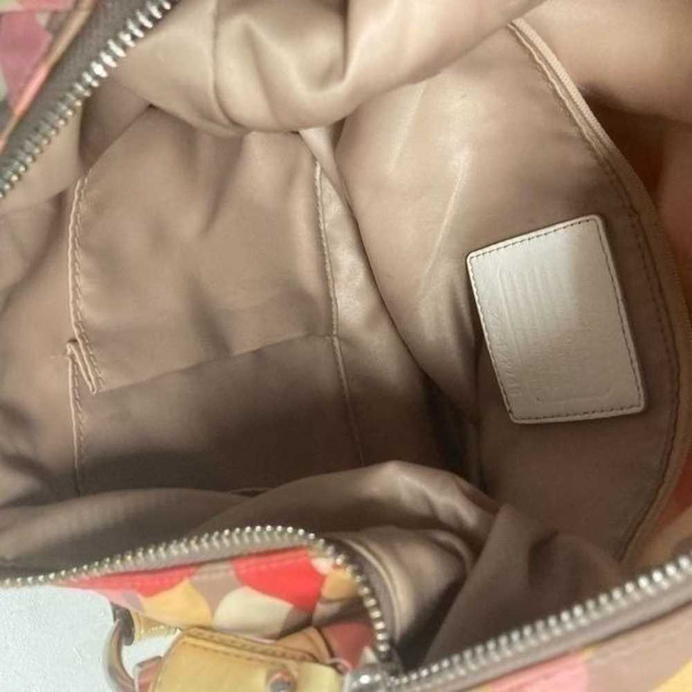COACH Kristin Satchel Handbag  L1276-F22745 Yello… - image 5