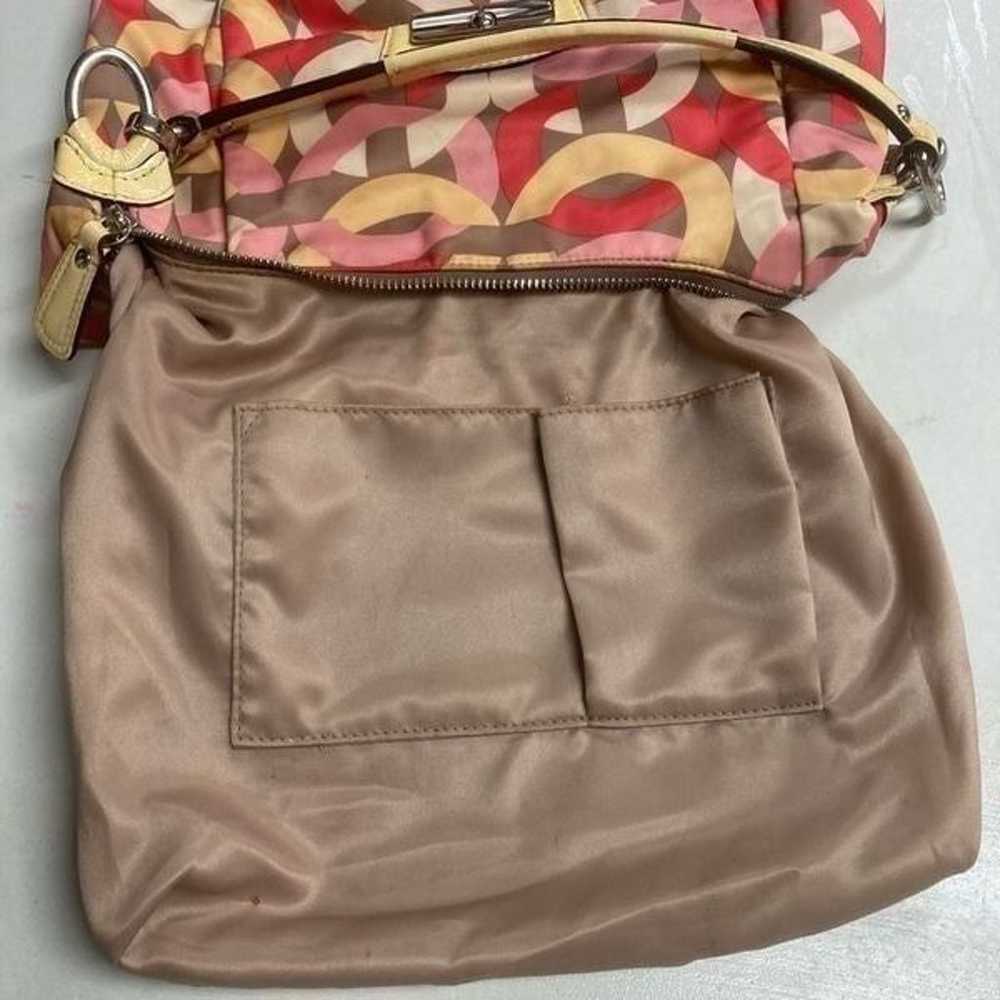 COACH Kristin Satchel Handbag  L1276-F22745 Yello… - image 6