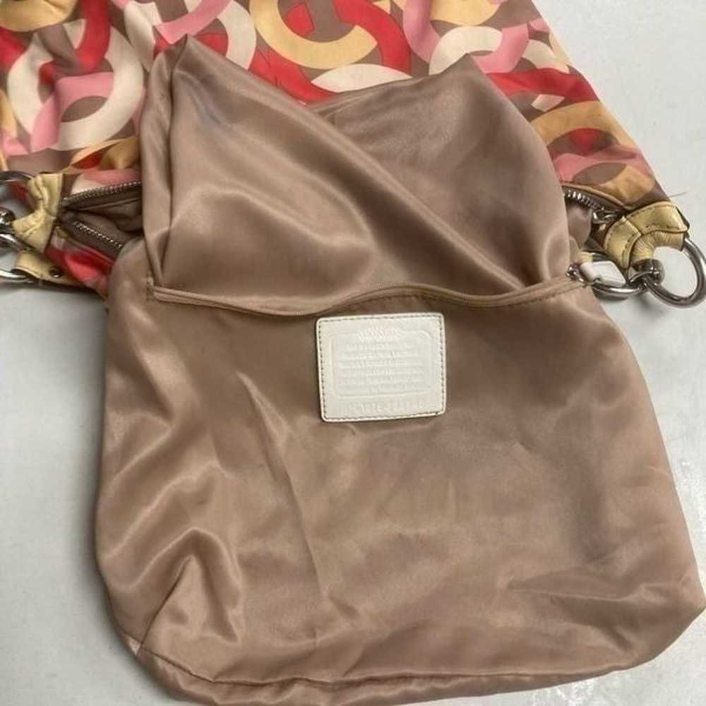 COACH Kristin Satchel Handbag  L1276-F22745 Yello… - image 9