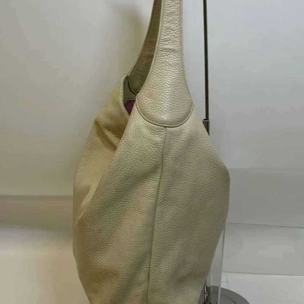 Dooney & Bourke Designer Off-White Cream Hobo Bag… - image 3