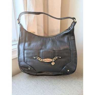 Juicy Couture black leather purse