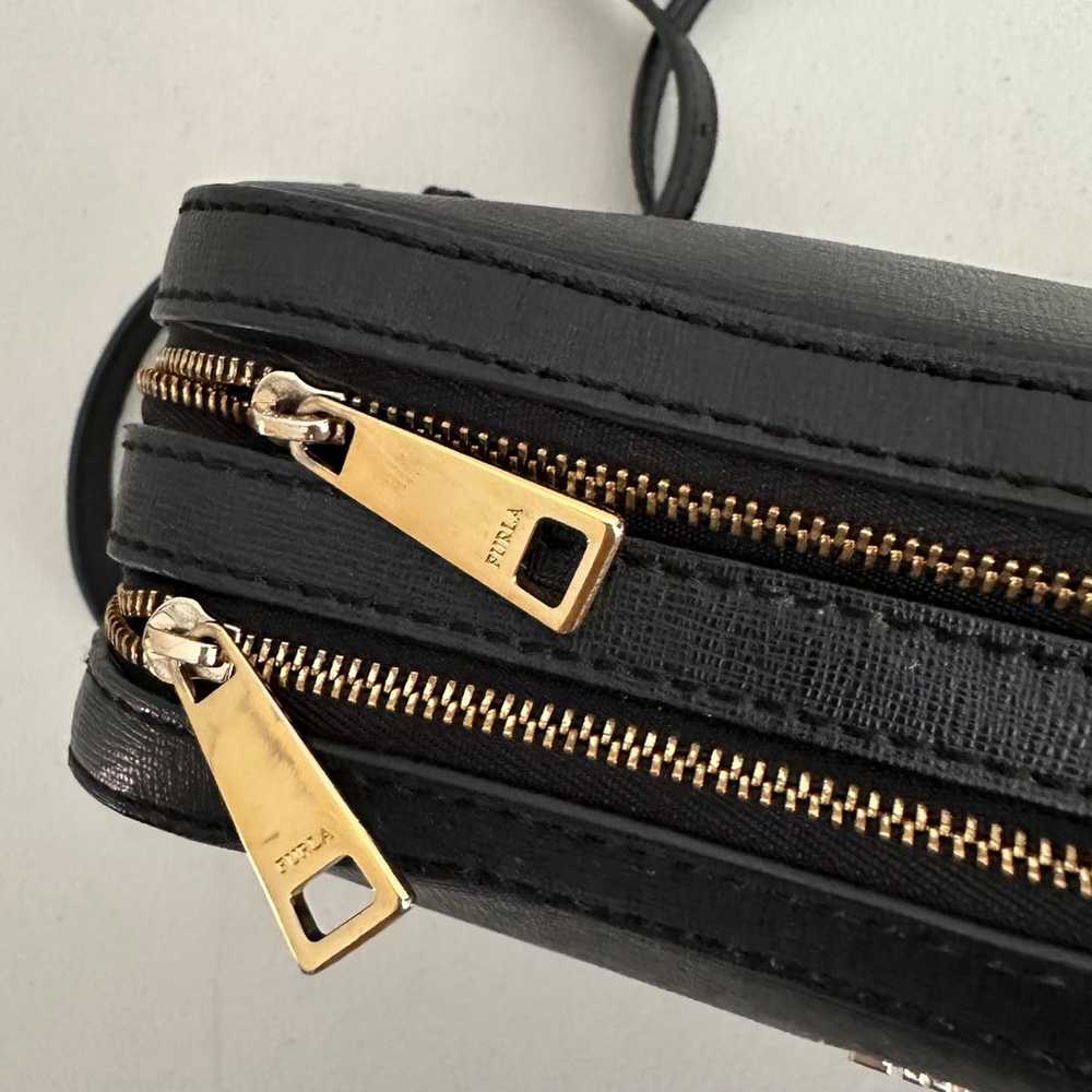 FURLA RiRi - Black Leather Crossbody Bag - image 12