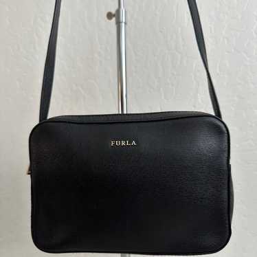 FURLA RiRi - Black Leather Crossbody Bag - image 1