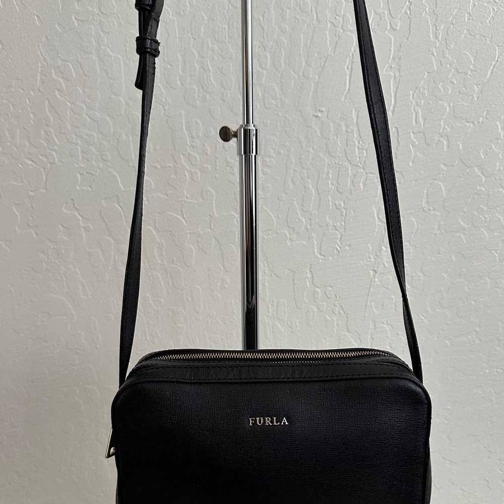 FURLA RiRi - Black Leather Crossbody Bag - image 2