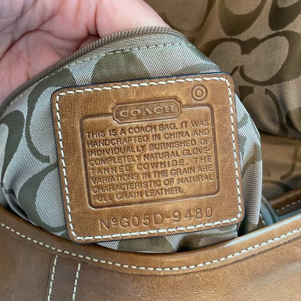 vintage Coach leather handbag - image 10