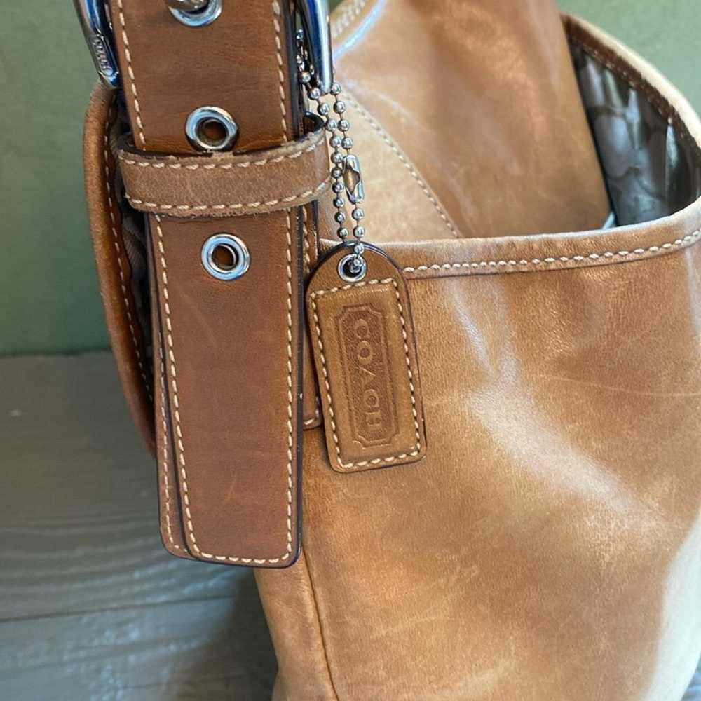 vintage Coach leather handbag - image 11