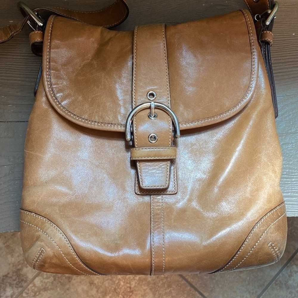 vintage Coach leather handbag - image 12