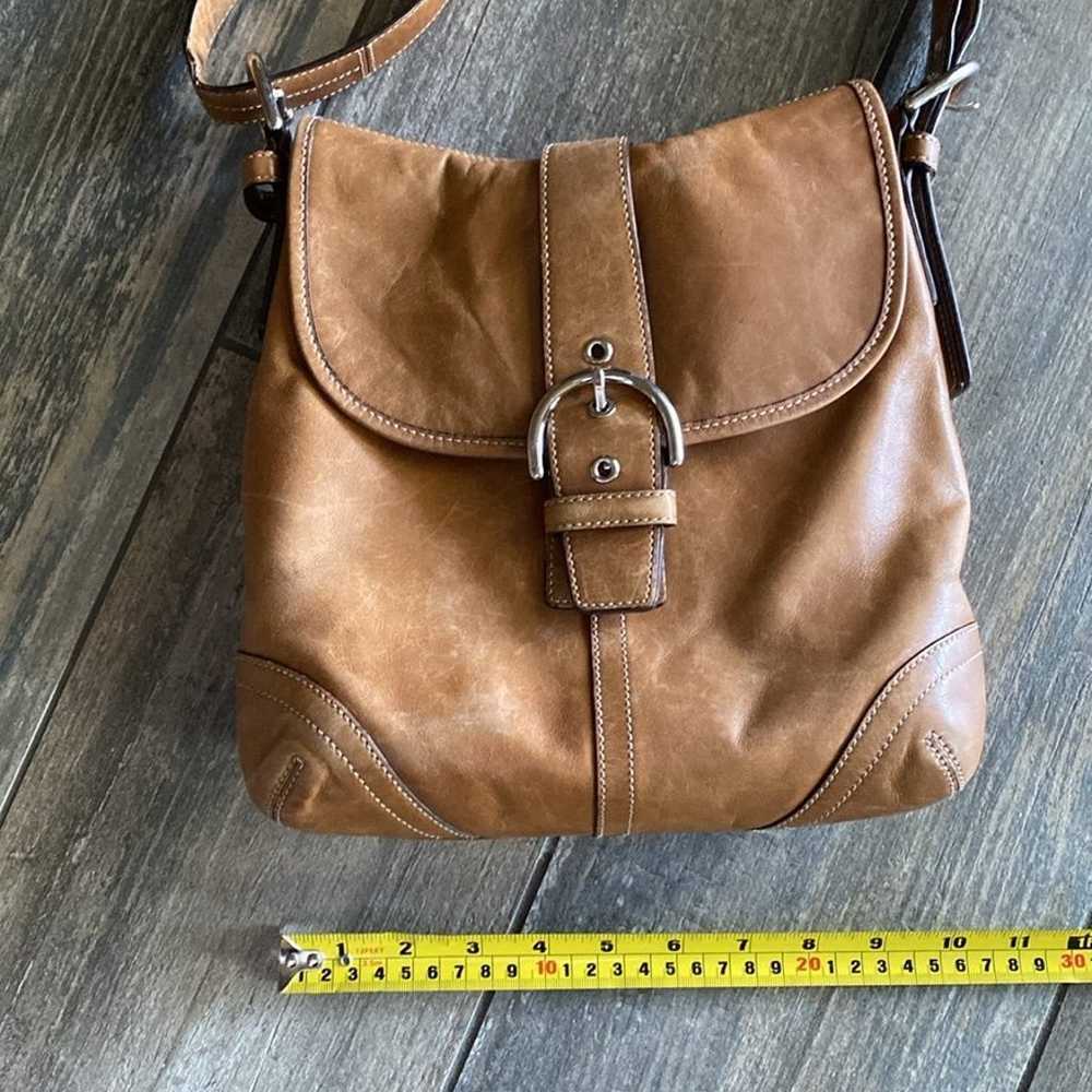 vintage Coach leather handbag - image 4
