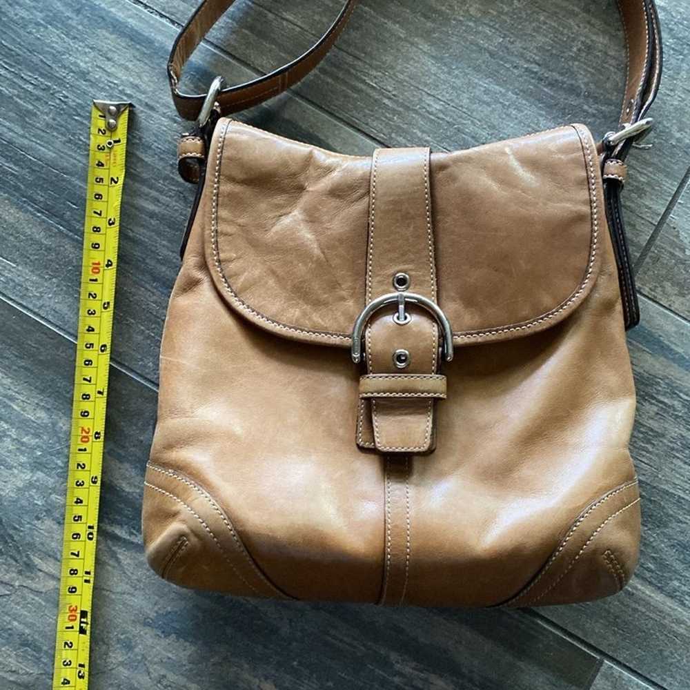 vintage Coach leather handbag - image 5