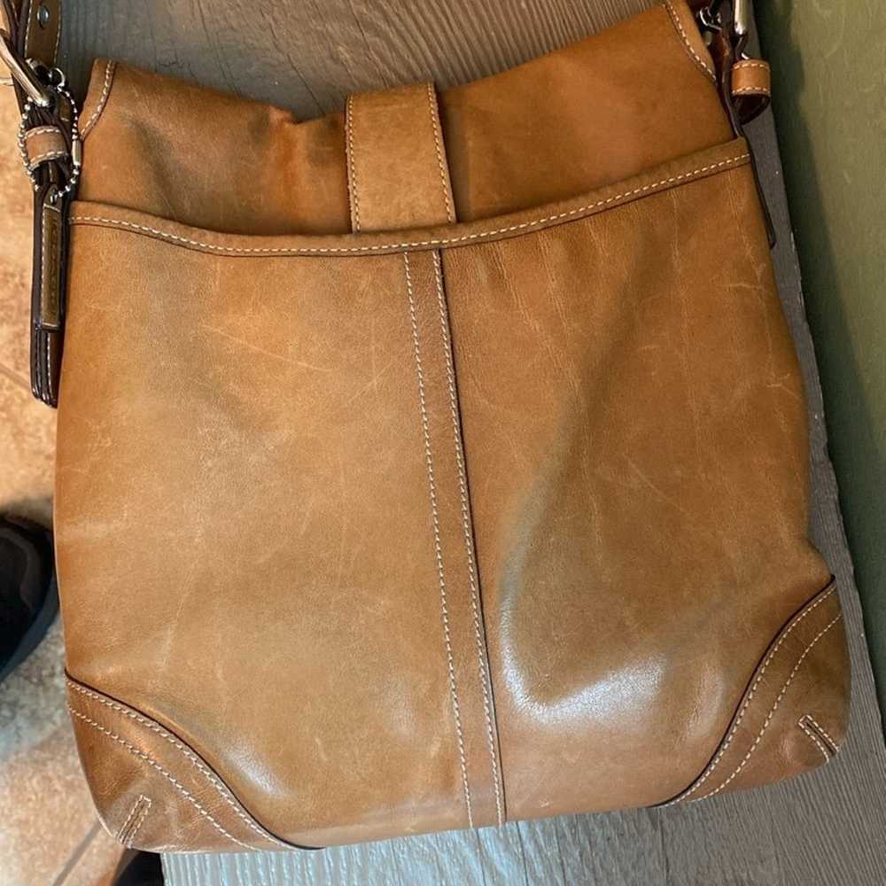 vintage Coach leather handbag - image 7