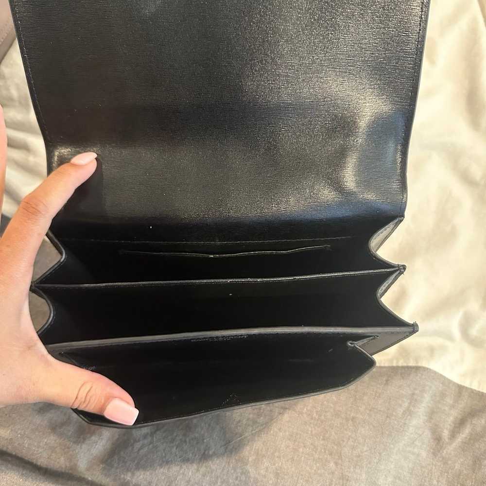 Bag silver chain black bag evening bag shoulder b… - image 8