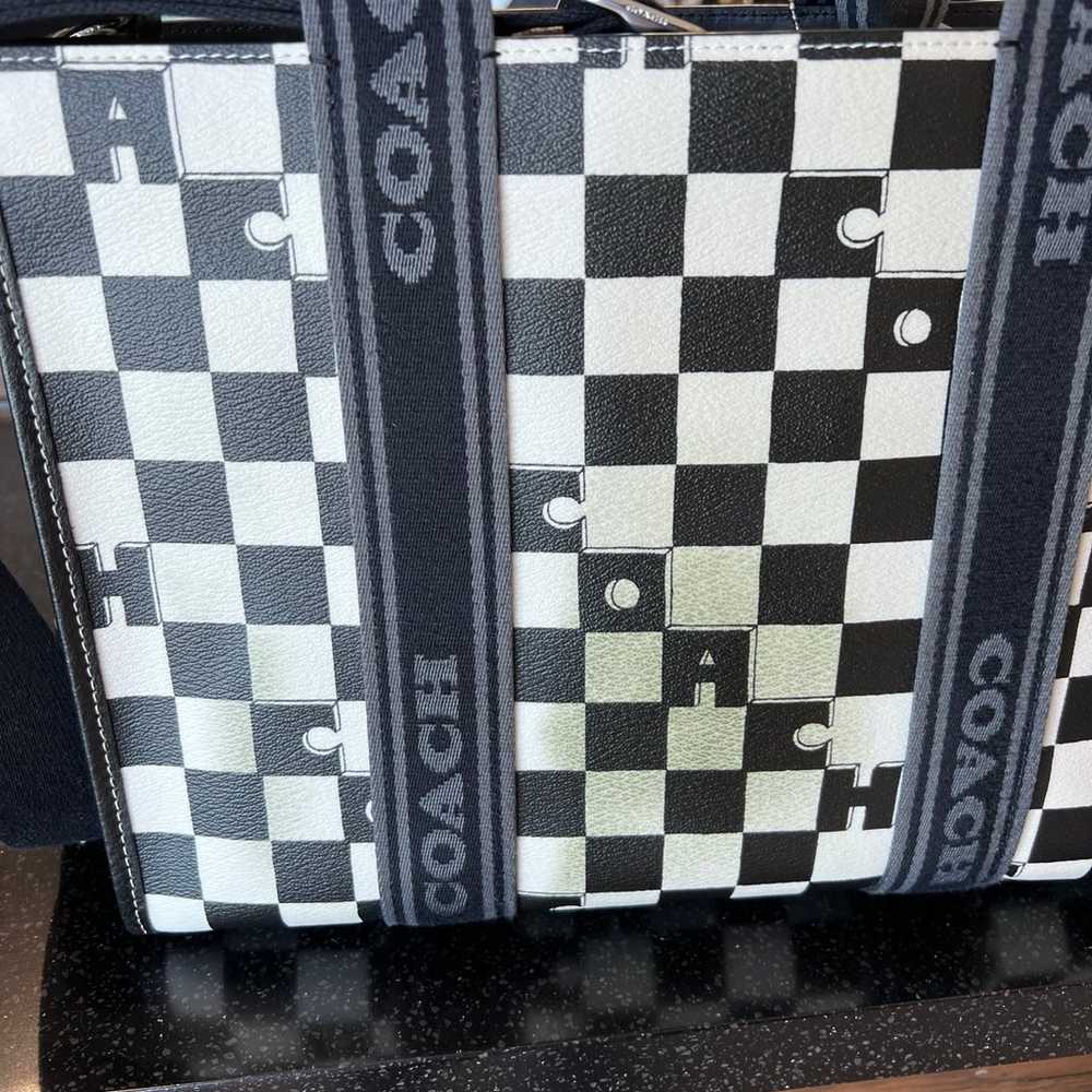 Coach checkerboard smith tote- READ DESCRIPTION!!… - image 3