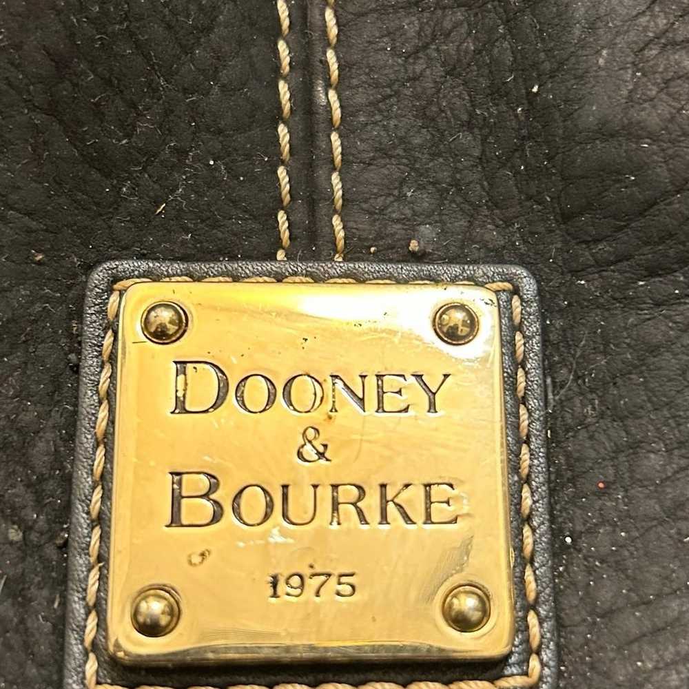 Dooney & Bourke Black Exotic Leather Tote Bag - image 12