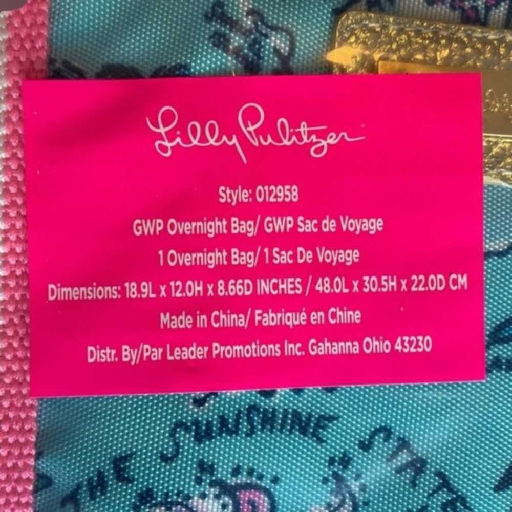 Lilly Pulitzer Overnight Duffle Bag Adjustable St… - image 12