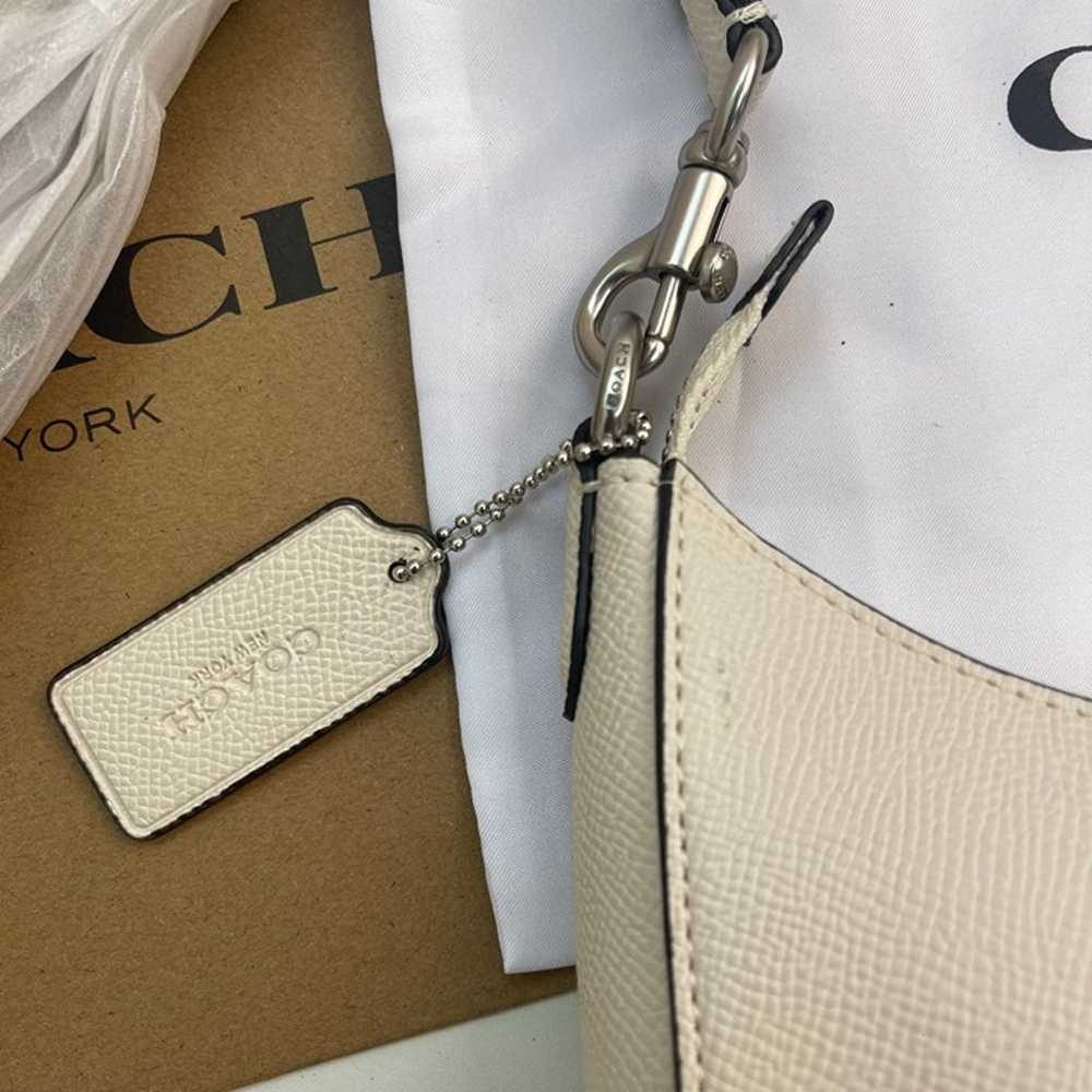Coach Hobo Crossbody Bag With Signature Canvas - image 3