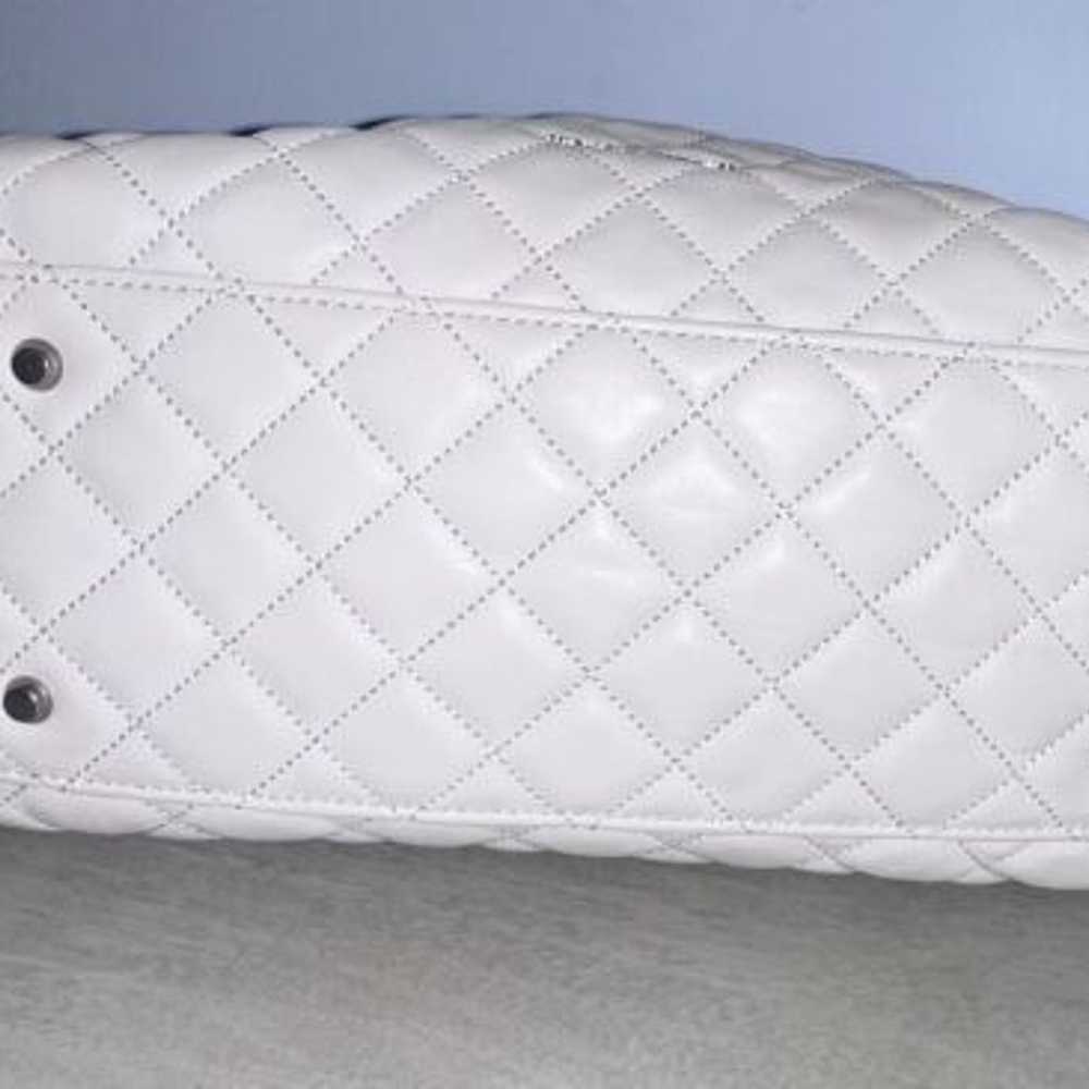 Michael Kors Handbag Gray Leather Handbag Carryon… - image 3
