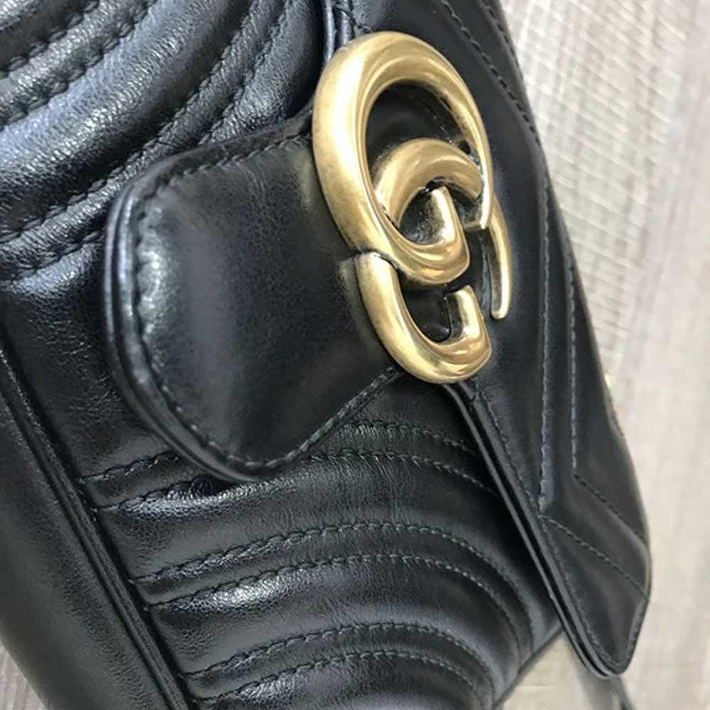 Marmont leather shoulder wallet - image 5