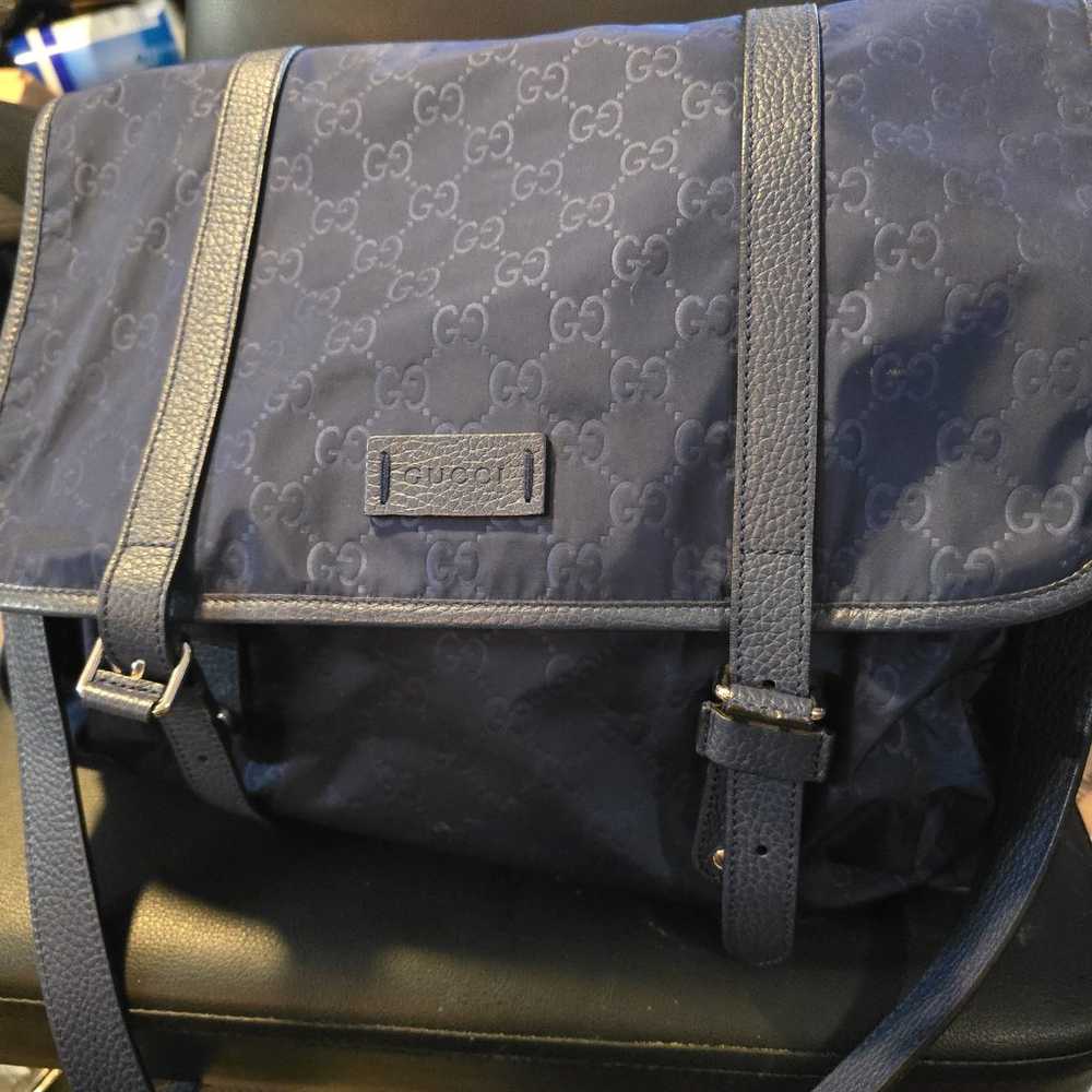 Men's Gucci Nylon Flap Bag - image 2