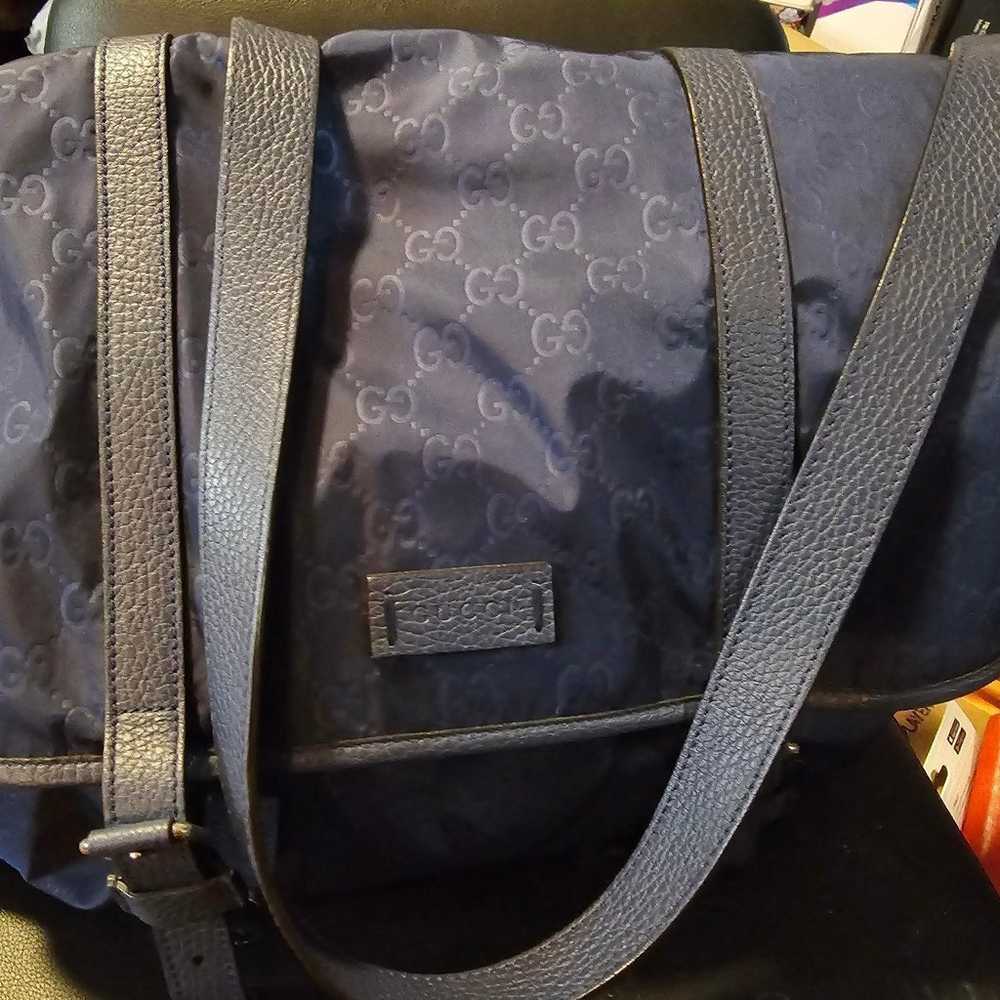 Men's Gucci Nylon Flap Bag - image 7