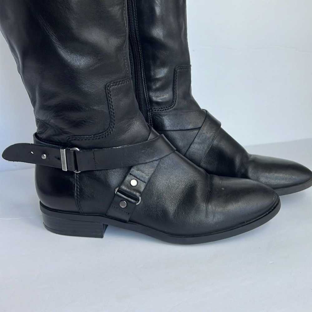 Nine West Women's Blogger Harness Boot, Black Lea… - image 2