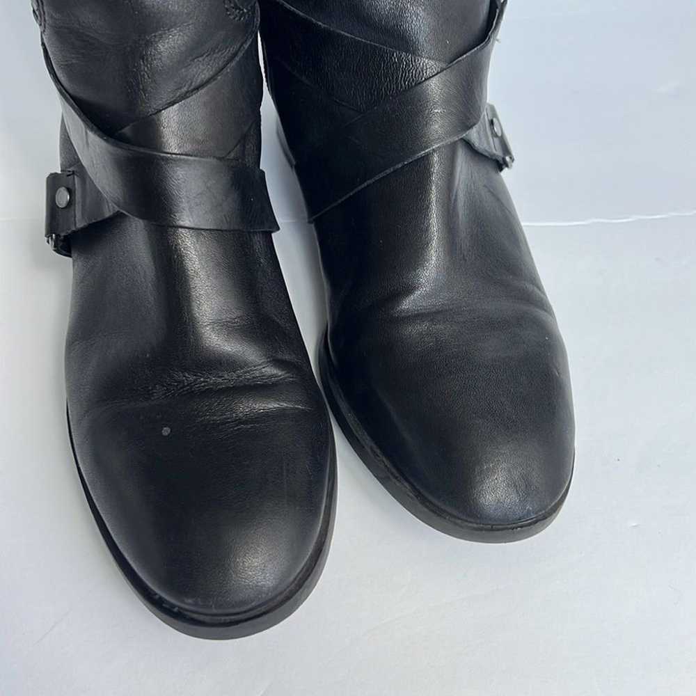 Nine West Women's Blogger Harness Boot, Black Lea… - image 4