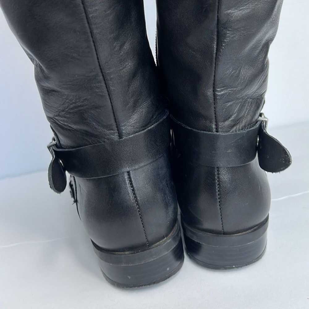 Nine West Women's Blogger Harness Boot, Black Lea… - image 7
