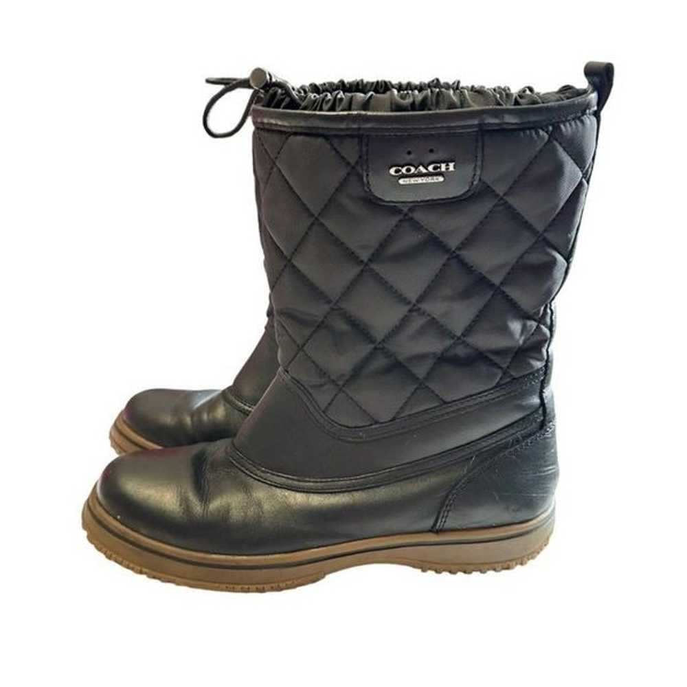 Coach Samra Quilted All Weather Winter Snow Boots… - image 3