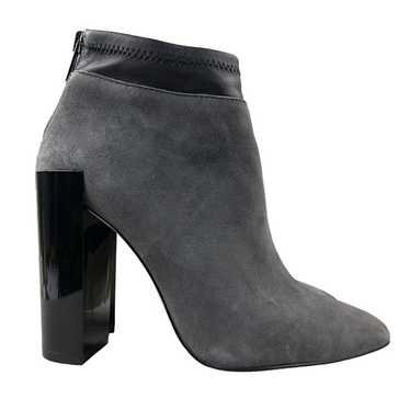 Saks Fifth Avenue Women's Size 5.5M Grey Black Su… - image 1