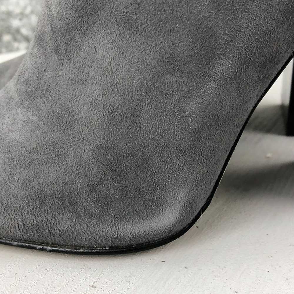 Saks Fifth Avenue Women's Size 5.5M Grey Black Su… - image 6