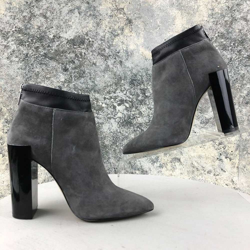Saks Fifth Avenue Women's Size 5.5M Grey Black Su… - image 9