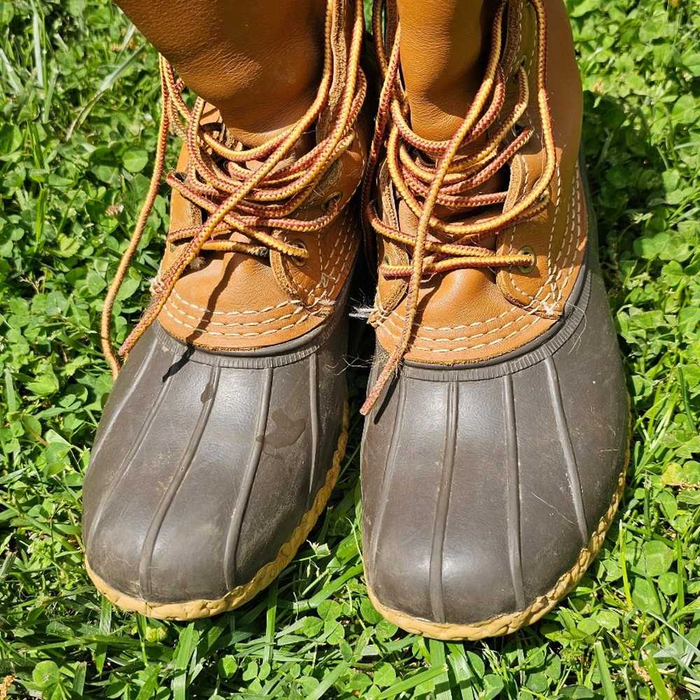 L. L Bean boots  duck boots 9 - image 5