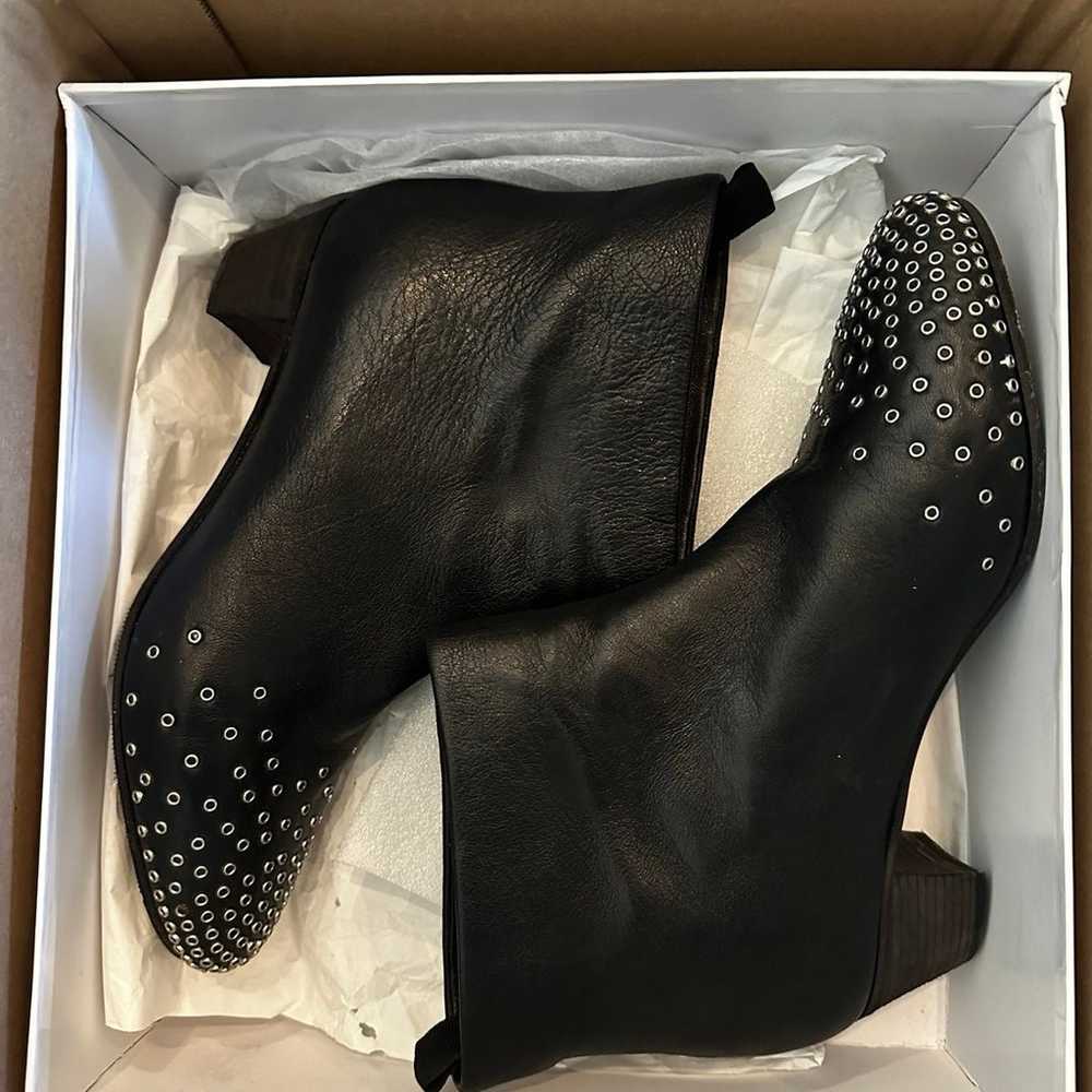 Women’s Black Leather Booties - See by Chloe - si… - image 7