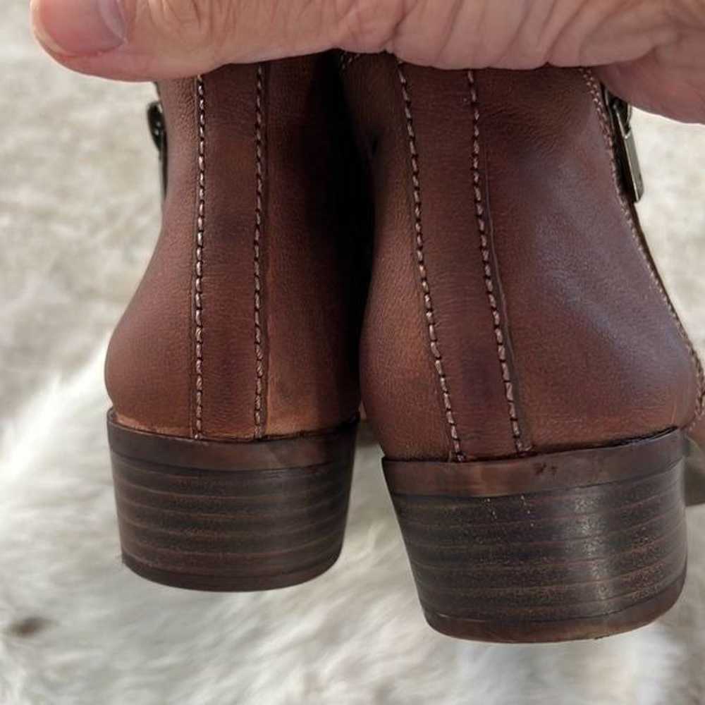 LUCKY BRAND Tan Leather Ankle Boots - image 6
