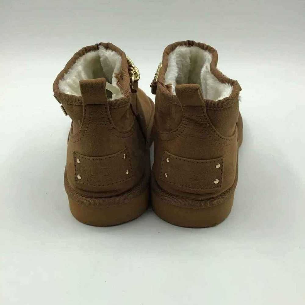Like NEW Guess Brown Ugg Like Booties Boots Size … - image 3