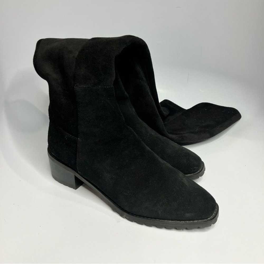 Blondo tall black suede boots waterproof size 8.5 - image 2