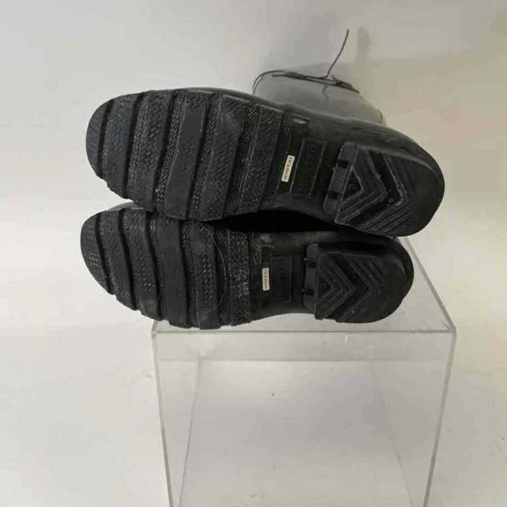 Hunter Women's Rain Boots Size W 6 Black or M 5 - image 6