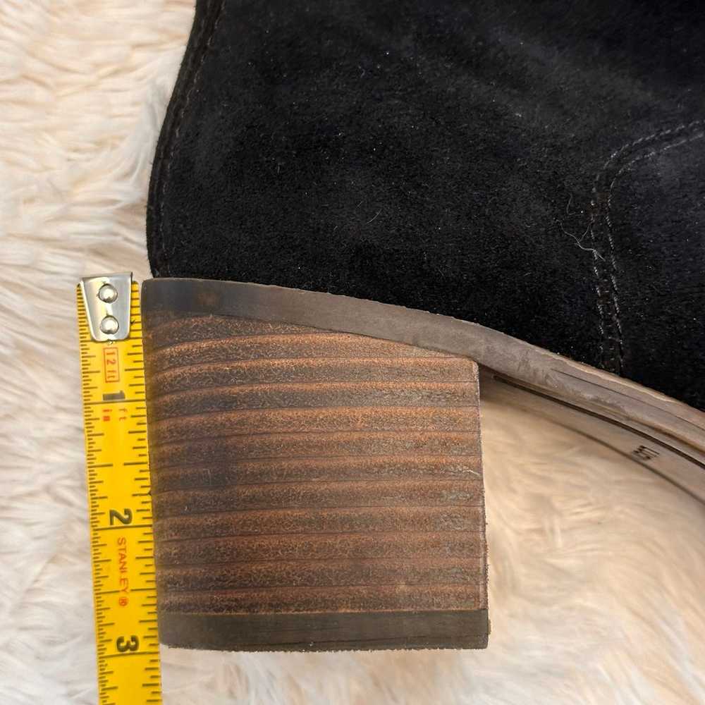 Lucky Brand Ramsden Over The Knee Boots Black Sue… - image 3